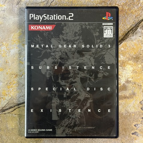 Metal gear solid subsistence - metal,