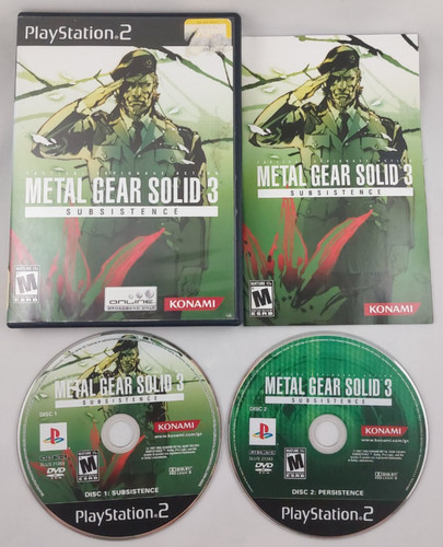 Metal gear solid subsistence - gear, 3