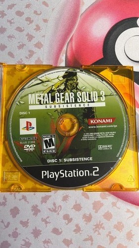 Metal gear solid sussistenza - gear,