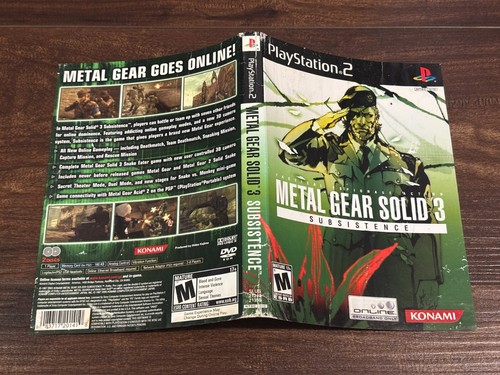 Metal gear solid subsistence - solid,
