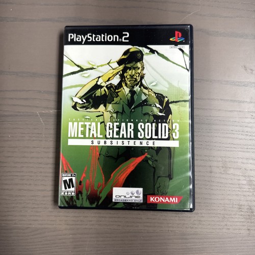 Metal gear solid subsistence - metal,