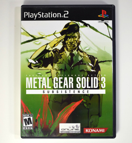 Metal gear solid subsistence - metal,