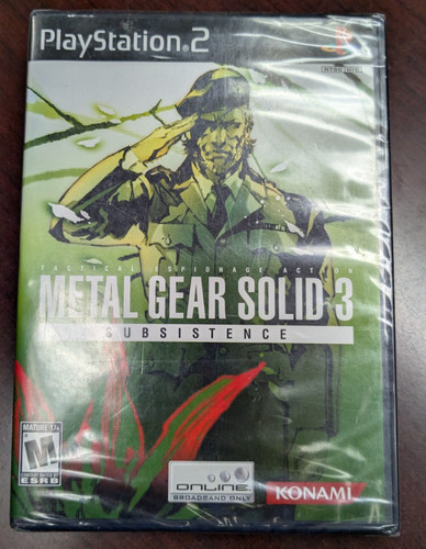 Metal gear solid subsistence - solid, 3
