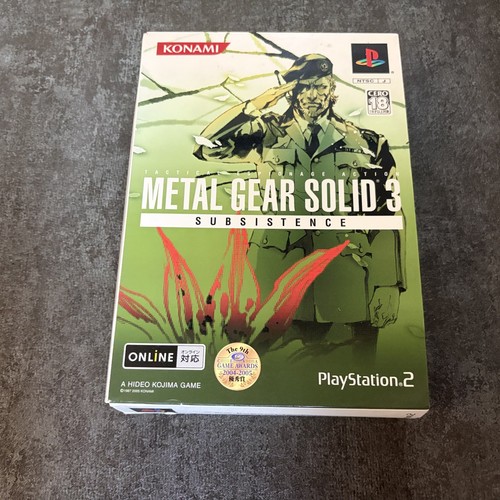 Ps2 metal gear - gear, solid
