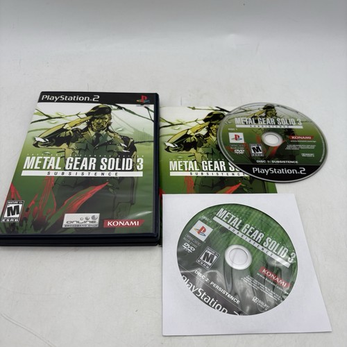 Metal gear solid subsistence - metal,