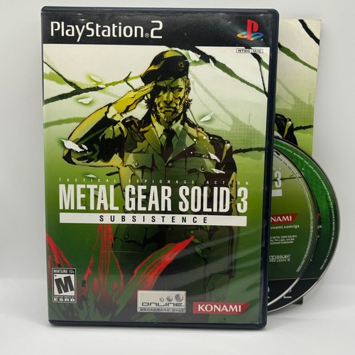 Metal gear solid subsistence - solid, 3