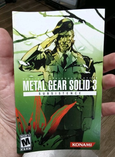 Metal gear solid subsistance - gear,