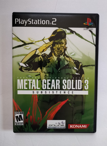 Metal gear solid subsistence - metal, 3