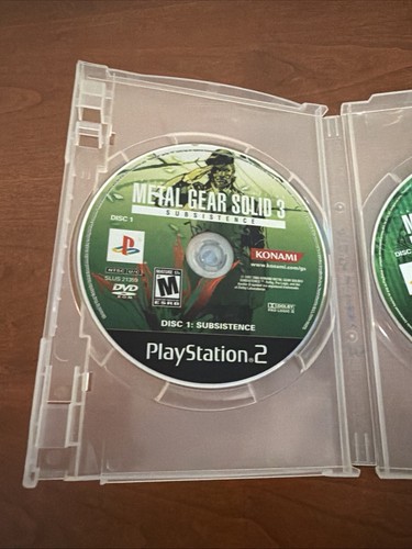 Metal gear solid subsistence - metal,