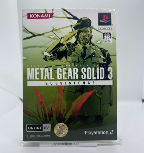 Ps2 metal gear solid - ps2,