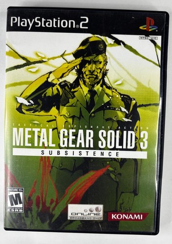Metal gear solid subsistence - gear,