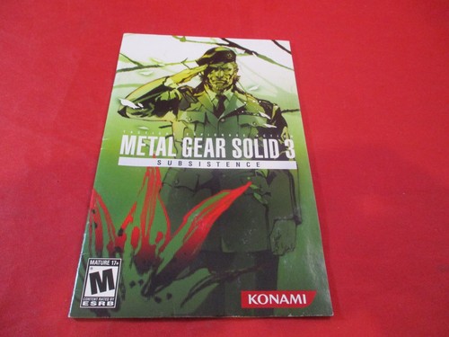 Metal gear solid subsistence - solid,