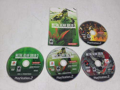 Metal gear solid lot disc - of, 4