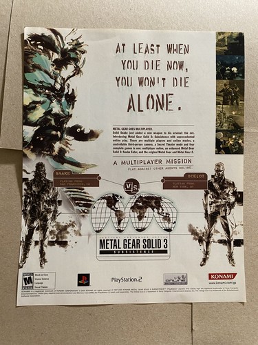 Metal gear solid - metal, subsistence