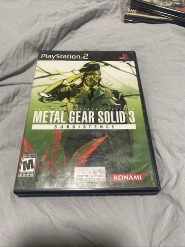Metal gear solid subsistence - metal,