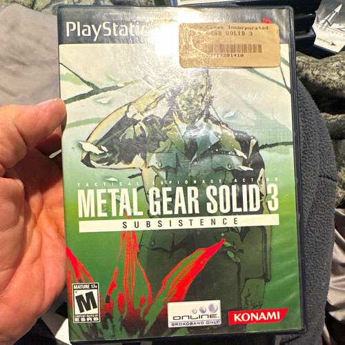 Metal gear solid subsistence - solid,