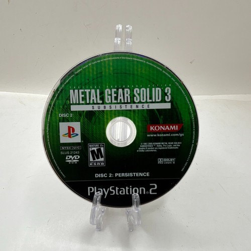 Metal gear solid subsistence - gear,
